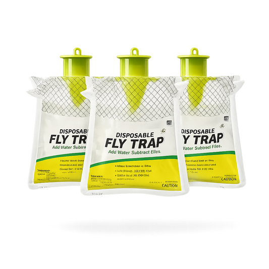 FlyDrop - Lot de 3 pièges à mouches