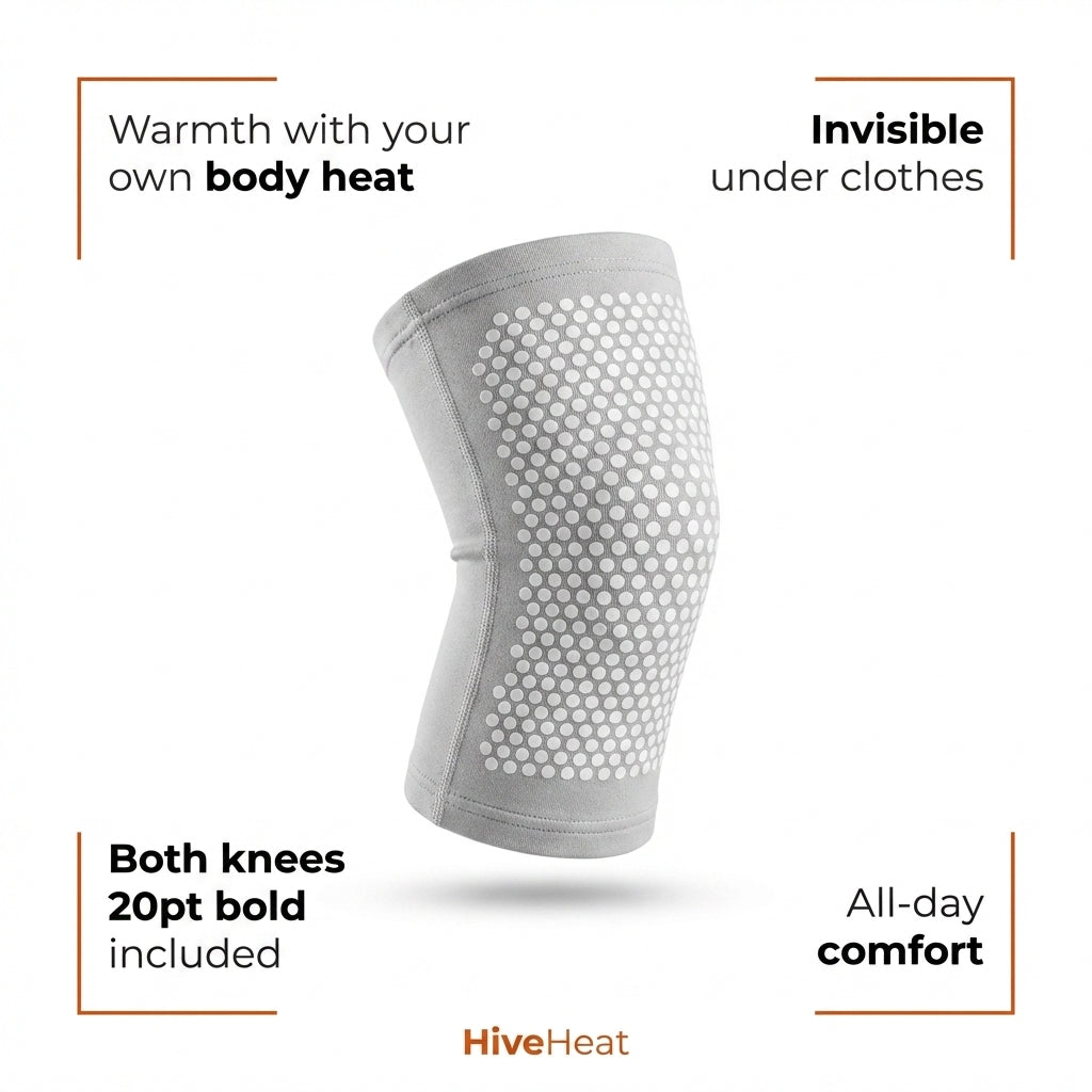 HiveHeat Key Features - Body Heat Warmth, Invisible, All-Day Comfort